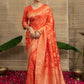 Kaushiki Pure Munga Silk Dyed Saree