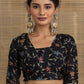 Grey Zari Checks With Kalamkari Pallu Dola Silk Saree