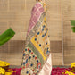 Mrignayani Chokda Dola Silk Kalamkari Saree