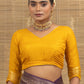 Nayantara Pure Munga Silk Dyed Saree