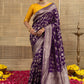 Nayantara Pure Munga Silk Dyed Saree