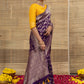 Nayantara Pure Munga Silk Dyed Saree