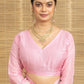 Komalika Floral Motifs Raw Tassar Saree