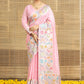 Komalika Floral Motifs Raw Tassar Saree