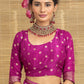 Gulnaza Dola Silk Horse Motifs Handwoven Saree