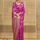 Gulnaza Dola Silk Horse Motifs Handwoven Saree