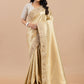 Golden Swan Heritage Silk Saree