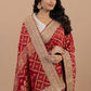 Heritage Red Georgette Saree
