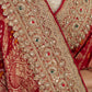 Heritage Red Georgette Saree