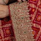 Heritage Red Georgette Saree