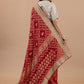 Heritage Red Georgette Saree