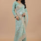 Mint Elegance Handcrafted Tissue Saree