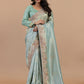 Artisanal Blue Resham Weave
