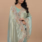 Artisanal Blue Resham Weave