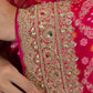 Blush Pink Khaddi Bandhani Saree