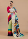 The Mustard Gilded Tissue Saree
