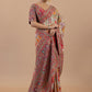 Royal Patchwork Resham Pure Silk Saree