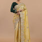 The Mustard Gilded Tissue Saree