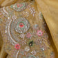 The Mustard Gilded Tissue Saree