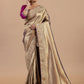 kanjivaram Metallic Gold & Bronze Banarasi Weave