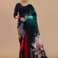 Midnight Bloom in Pure Georgette