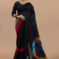 Artisanal Printed Silk Saree