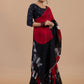 Crimson Noir Statement Saree