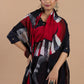 Crimson Noir Statement Saree