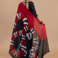 Crimson Noir Statement Saree