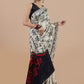 Calligraphy print Sarees