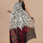 Calligraphy print Sarees