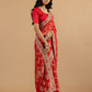 Red Zardosi Embroidery Saree
