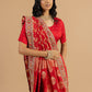 Red Zardosi Embroidery Saree