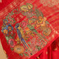 Silk Rangkart Saree with Chidiya Resham Weave