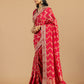 Pink Zardosi Embroidery Saree