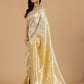 Champagne Dual-Shade  Silk Saree