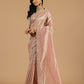 Blush Royale Organza Tissue Saree