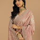 Blush Royale Organza Tissue Saree