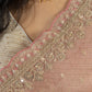 Blush Royale Organza Tissue Saree