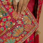 Vibrant Floral Munga Silk Saree