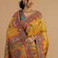 Pure Munga Silk Floral Print Saree with Designer Blouse