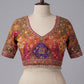 Premium Olive Green Kutchi Designer Blouse