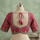 The Royal Pink Pearl-Trim Silk Blouse