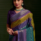Vibrant Purple Festive Saree Online