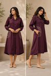 Royal Plum Grace Tunic