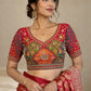 Premium Blue Green Kutchi Designer Blouse