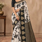 Zari lines bamboo silk