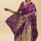 Royal Orchid Bloom Saree