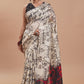 Calligraphy print Sarees