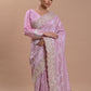 Blush Royale Tissue Saree